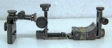 3 Lyman Rear Rifle Peep Sights - 56, 73, ?