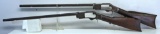 2 Winchester Model 1873 Lever Action Rifle Frames, Barrels, and Stocks Only... .22 Long, Mfg. 1888,
