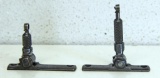 2 Rear Tang Rifle Sights - 2 Sizes, Unmarked...