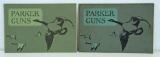 2 Old Parker Guns Catalogs, Year Unknown - 1 the pages have come loose from the cover...