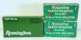 Full Vintage Box & Partial Vintage Box 26 Remington TargetMaster .38 Spl. 148 gr. Waduttter...and Fu