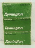 3 Full Boxes Remington .218 BEE 46 gr. HP Cartridges Ammunition...