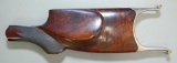 ...Schuetzen Style Wood Butt Stock for Stevens 44 & 44 1/2 Single Shot Rifles -Crevice Across Top of