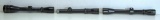 3 Rifle Scopes - Redfield 1 3/4-5X, Redfield Lo-Pro, Leupold 3x9...