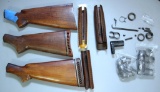 Winchester Pump Shotgun Parts - 3 Butt Stocks, 3 Forearms, Bag of Other Parts...