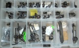 Plastic Tray w/Parts, Pieces for Rear Tang Peep Sights...