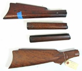 New Marlin Model 1893 Deluxe Wood Rifle Stock and Old Rough Marlin 1895 Stock with 2 Forearms...