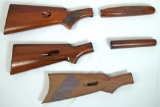 Gun Wood - Stock & Forearm for Browning .22 Auto, 2 Stocks & 1 Forearm for Winchester 1903 .22 Auto.