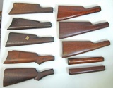 Old Winchester Wood 8 Stocks and 2 Forearms...