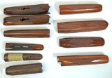 10 Shotgun Wood Forearms...
