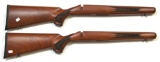 2 New Remington Wood Gun Stocks for Bolt Action Rifles...