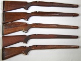 5 Pre-64 Winchester Model 70 Wood Gun Stocks...
