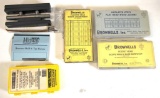 Midway Receiver Drill & Tap Fixture Tool, 3 Different Plastic Cases of Brownell's...Gun Screws,