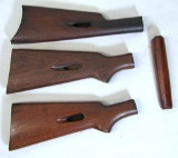 3 Winchester Model 63 Wood Stocks & 1 Forearm...