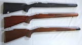 3 Remington Rifle Stocks - Model 700's - 2 Wood, 1 Synthetic...