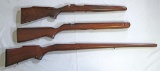 3 Unidentified Rifle Stocks...