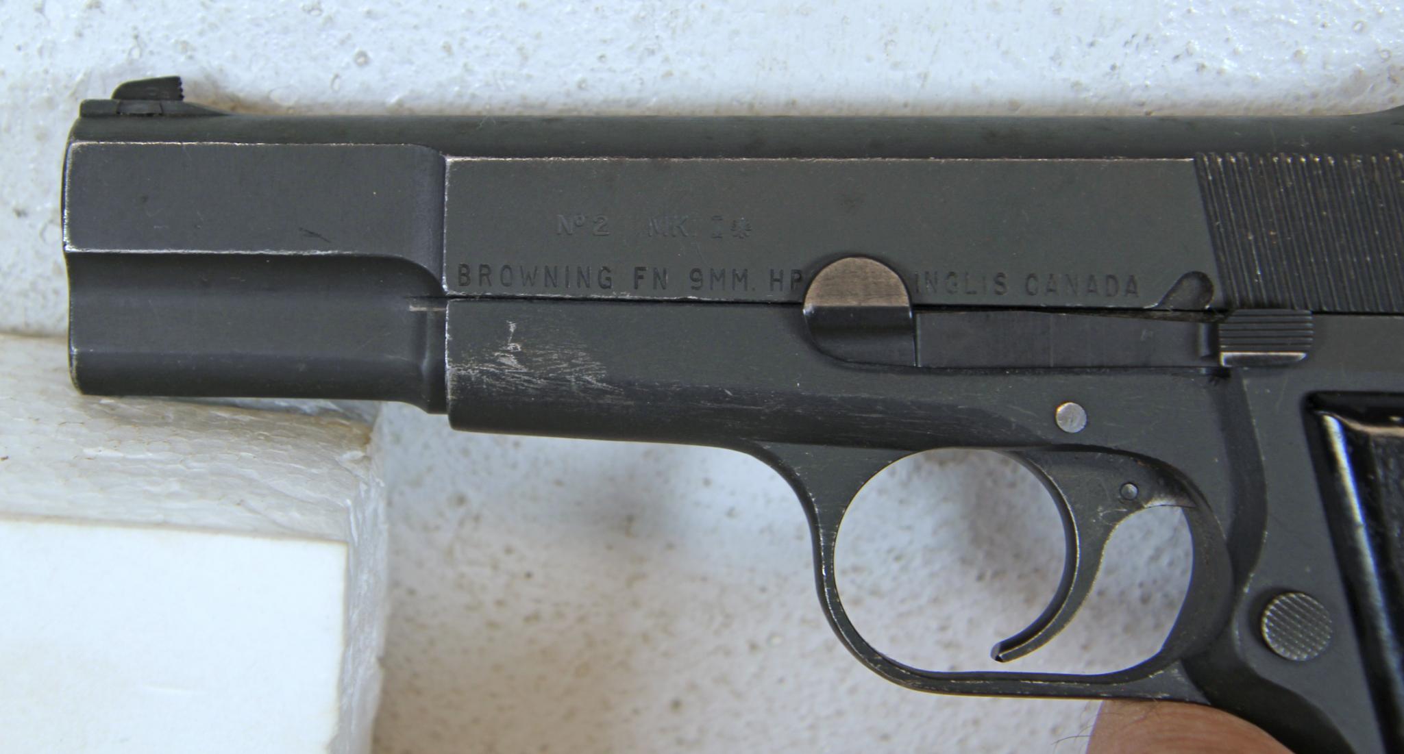 Browning FN No. 2 MK. 1* 9 mm Hi-Power Inglis | Proxibid