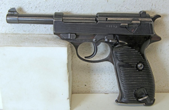 Nazi German P38 9 mm Semi-Auto Pistol... Marked byf43 on Left Side... SN#8026h...