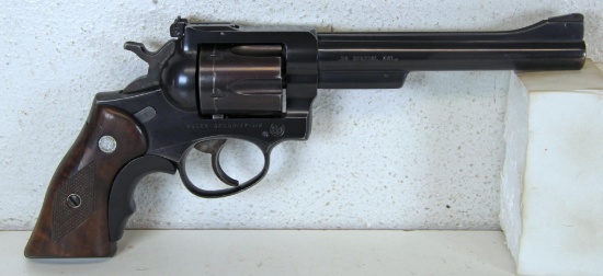 Ruger Security-Six .38 Special Double Action Revolver... Grip Extension which can be easily removed.