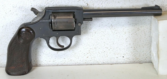 Iver Johnson Model 55 Target .22 Cal. Double Action Revolver... 6" Barrel... SN#H8839...