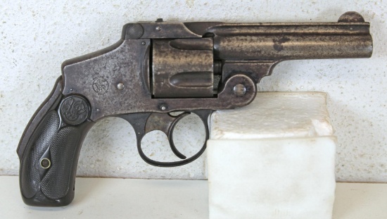 Smith & Wesson Top Break Safety Hammerless .38 S&W Double Action Revolver... 3 3/4" Barrel... SN#158