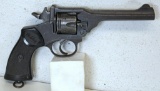 Webley...Mark IV .38 Cal. Top Break Double Action Revolver Marked War Finish on Left Side Receiver..