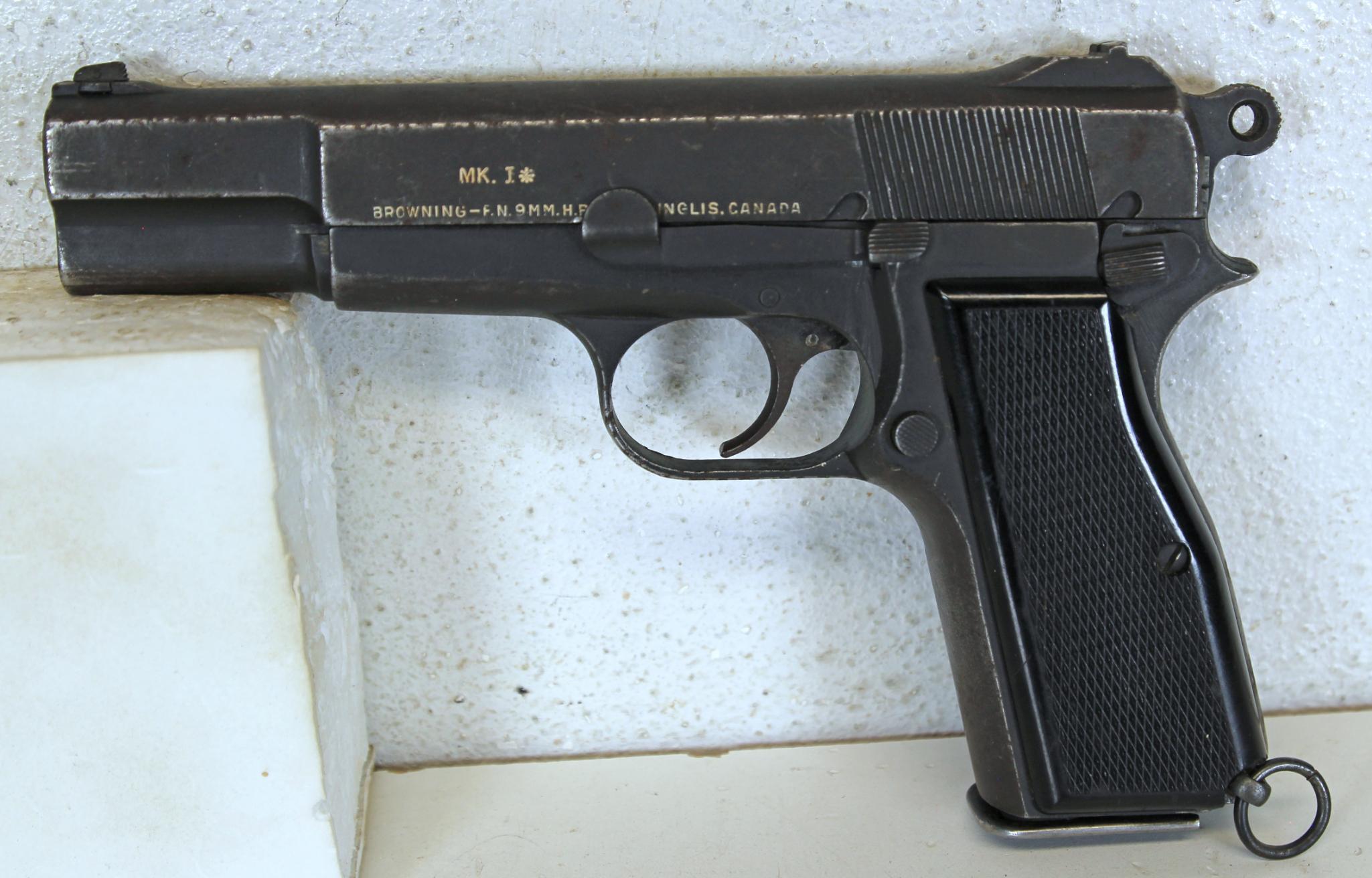 Browning FN Inglis Canada MK I* 9 mm Hi-Power | Proxibid