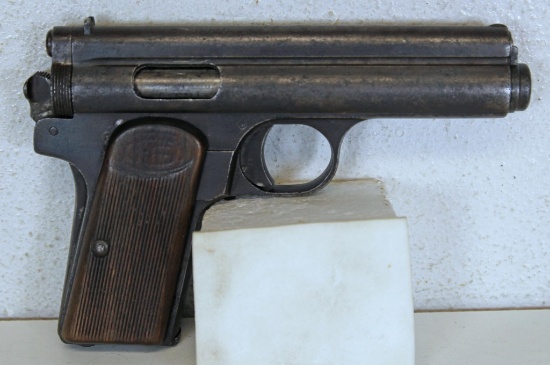 FEG Budapest Frommer Stop 1912 9 mm (.380) Semi-Auto Pistol SN#116961...