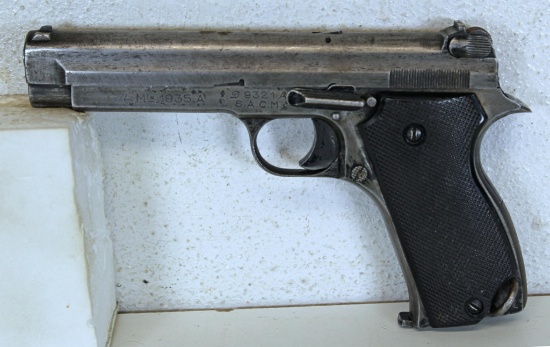 S.A.C.M. Mle 1935A 7.65 mm Semi-Auto Pistol SN#D9321A......
