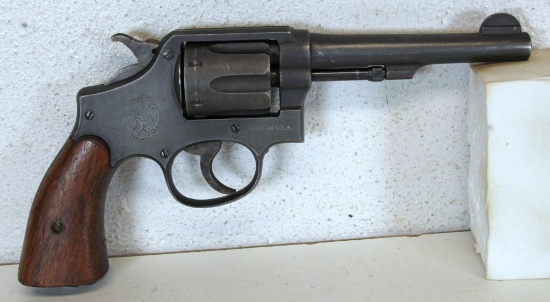Smith & Wesson Model 10 Victory .38 S&W Double Action Revolver Parkerized Finish 5"...Barrel... SN#V