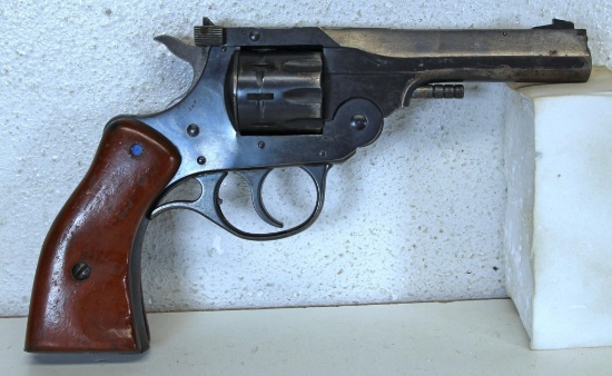 H&R Model 926 .22 LR Top Break Double Action Revolver 4" Barrel... Jewels Applied to Top Screw Holes