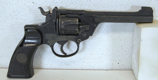 British Enfield No. 2 MK I .38 Cal. Top Break Double Action Revolver 5" Barrel... Poor Finish...