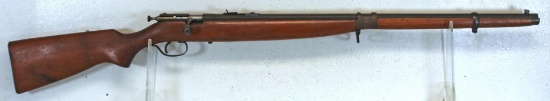Canadian Cooey Model 82 .22 Cal. Single Shot Training Rifle Tight Crack through Grain Left Side