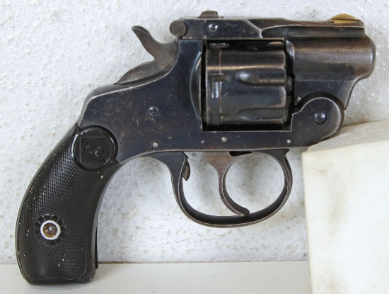 H&R Top Break .22 Rimfire Double Action Revolver Barrel Shortened to 1 1/4"... Some Damage at Bottom