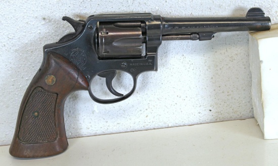 Smith & Wesson Model 11 for British Military .38 S&W Double Action Revolver Short Crack Top Right