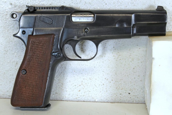 FN Herstal Browning Patent 9 mm Parabellum Semi-Auto Pistol Slide Different SN# than Frame... SN#657