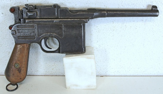 Oberndorf Mauser C96 .30 Mauser Broomhandle Semi-Auto Pistol Marked Right Side "D.R.P.U..A.P."... 5"