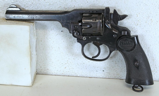Webley...& Scott Mark IV .38 Cal. Top Break Double Action Revolver Marked Webley & Scott Birmingham 