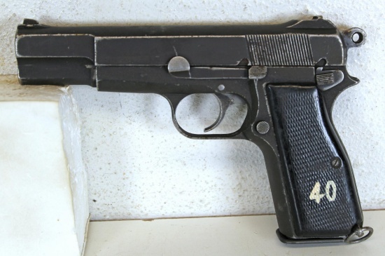 Browning FN MK I* Inglis Canada 9 mm Semi-Auto Pistol SN#7T1109...