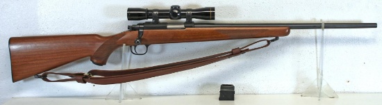 Ruger Model 77/22 .22 LR Bolt Action Rifle w/Leupold M8-4X Compact Scope Checkered Wood... Extra