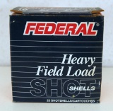 Full Box Federal Heavy Field Load 16 Ga. 7 1/2 Shot Shotgun Shells Ammunition...
