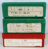 3 Reloading Die Sets - RCBS .250 Savage, RCBS .264 Win. Mag., Pacific .243...