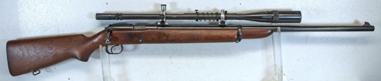 Winchester Model 52 .22 LR Clip Fed Bolt Action Rifle with 12 Power Unertl Scope No Clip... Scope