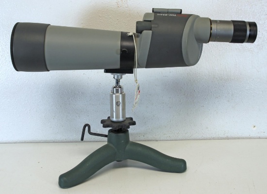 Kowa TSN-822M 20X-60X Spotting Scope with Cover on a E.Leitz Wetzlar...Germany Tripod...