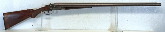 Ithaca 10 Ga. External Hammer Side by Side Shotgun 32" Damascus Barrels... Raised Solid Rib... Wrist