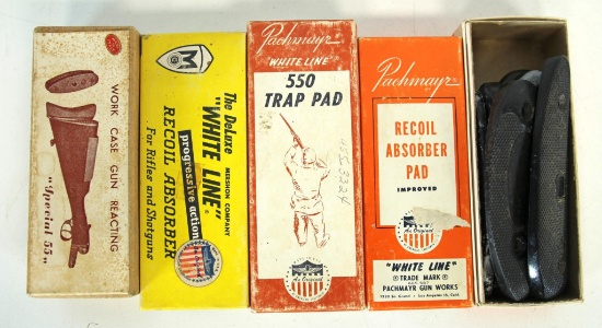 Box Lot Recoil Pads & Butt Plates - Limbsaver for Browning BT-99 in Box, Mershon "White Line" in