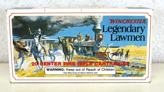 Full Box Winchester Commemorative Legendary Lawmen .30-30 150 gr. SilverTip Cartridges Ammunition...