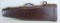 Leather Mutton Leg Shotgun Case, Marked 15W over 30...