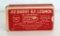 Full Vintage Box Remington UMC .22 Short Lesmok Cartridges Ammunition...