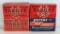 4 Full Vintage Boxes Peters Cartridges Ammunition - 2 Target .22 LR,... Target .22 Short, High